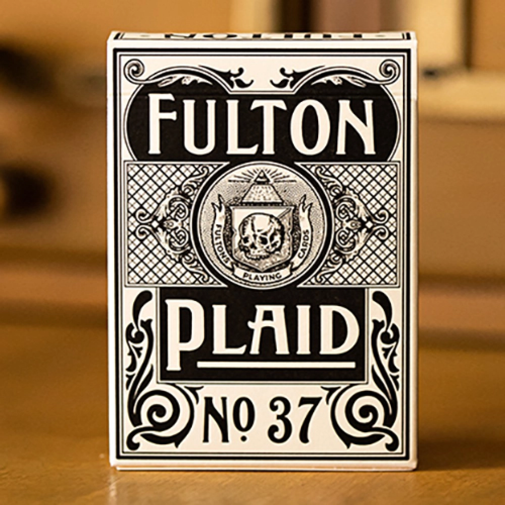 Spielkarten Fulton Plaid (Whisky White) Playing Cards