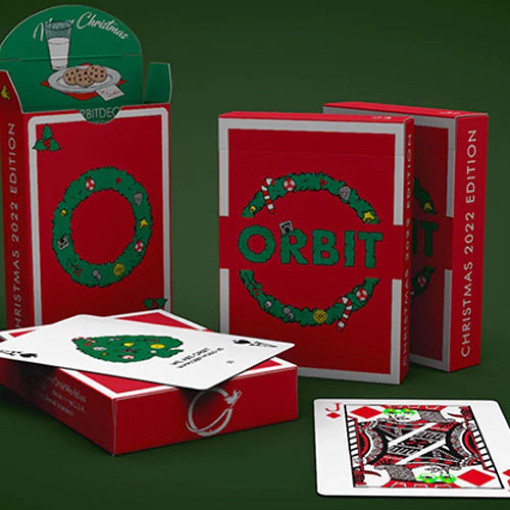 Spielkarten Orbit Christmas V2 Playing Cards