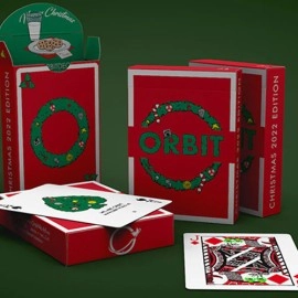 Spielkarten Orbit Christmas V2 Playing Cards