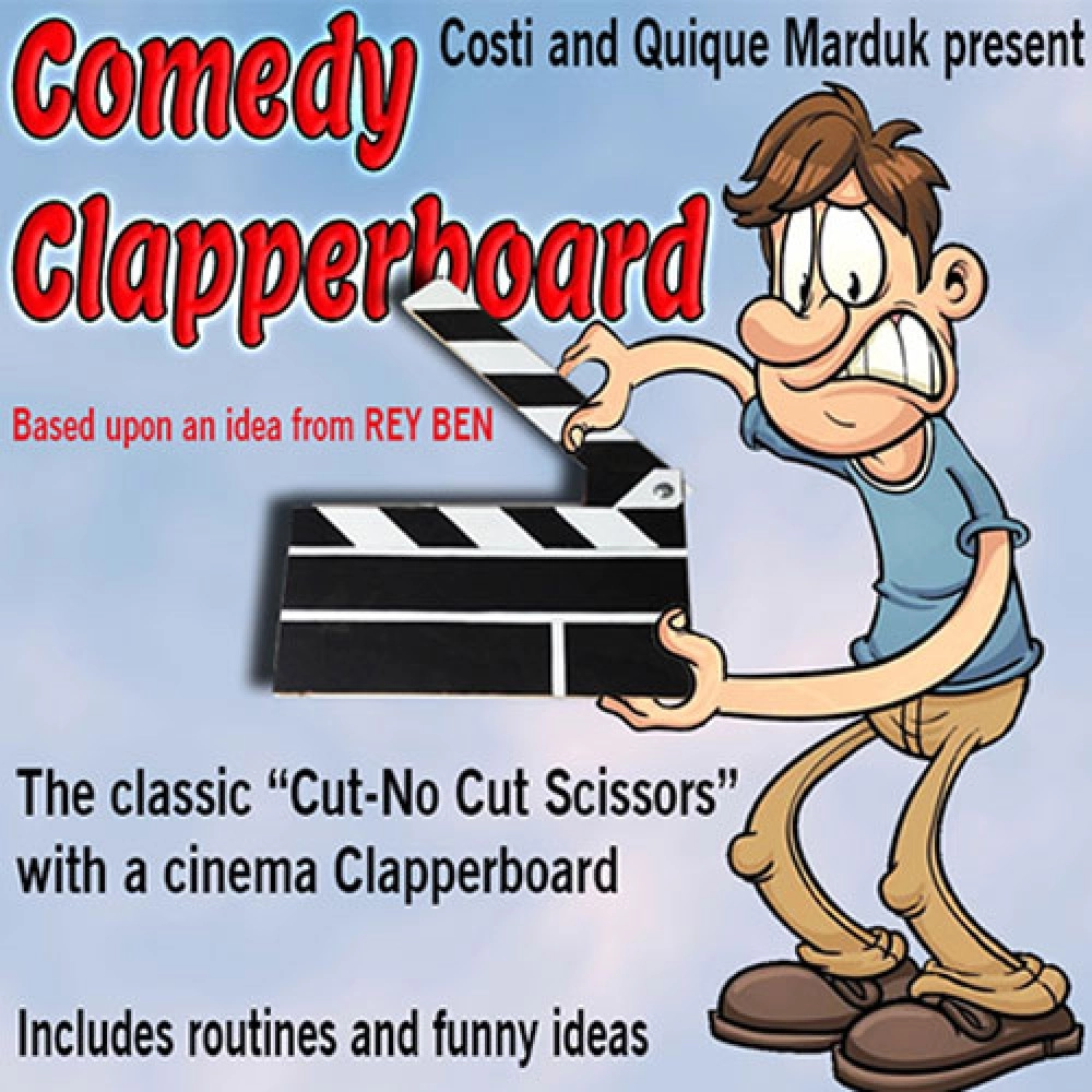 Comedy Clapperboard by Costi and Quique Marduk