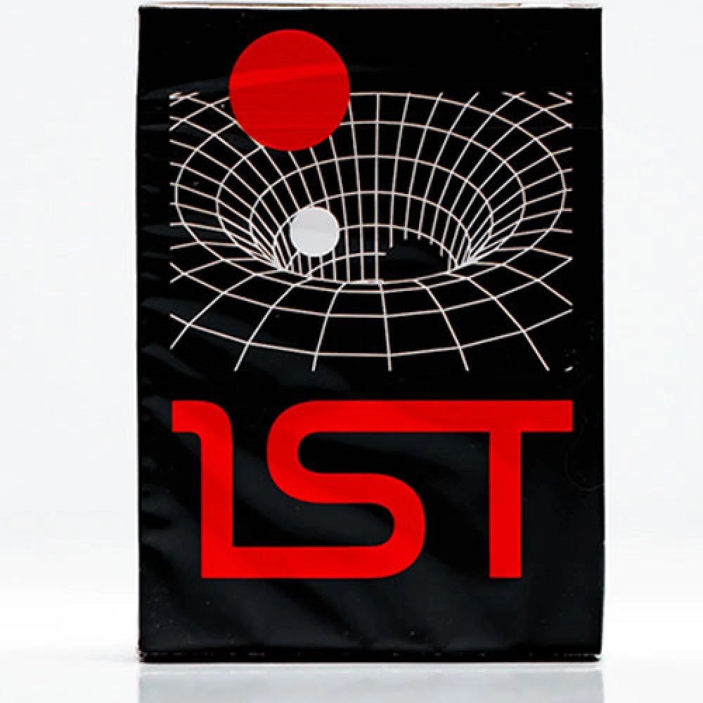 Spielkarten 1st V4 Playing Cards (Black) by Chris Ramsay