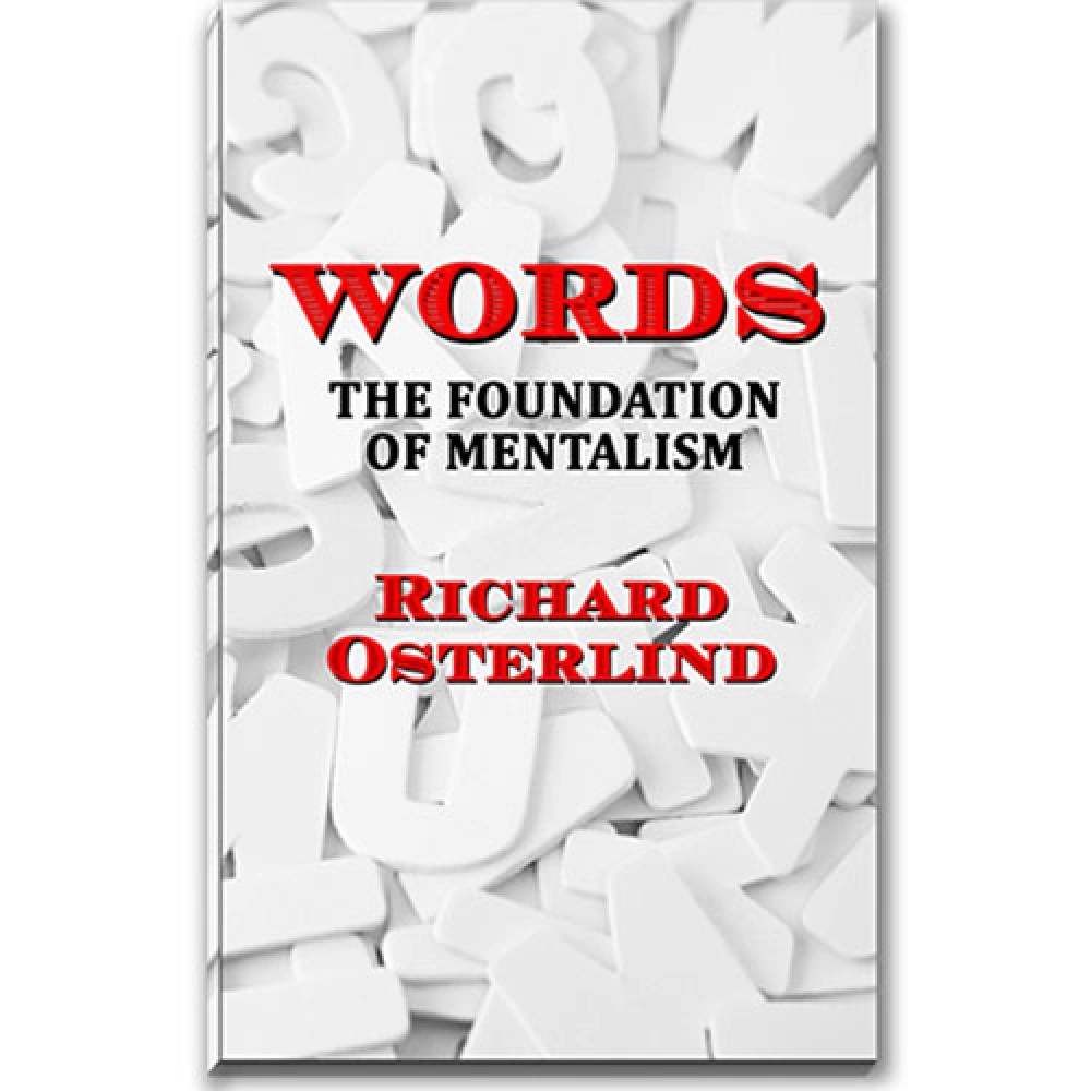 Words - The Foundation of Mentalism by Richard Osterlind - Book