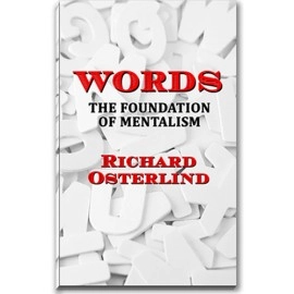 Words - The Foundation of Mentalism by Richard Osterlind - Book