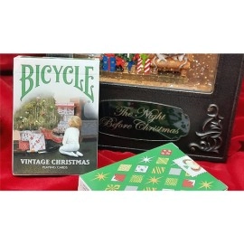 Spielkarten Bicycle Vintage Christmas Playing Cards  by Collectable Playing Cards