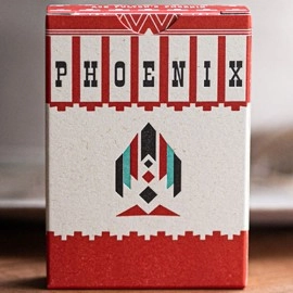 Spielkarten ACE FULTON'S PHOENIX CASINO PLAYING CARDS ARIZONA RED