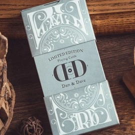 Spielkarten Smoke & Mirrors V8, Silver (Deluxe) Edition Playing Cards by Dan & Dave