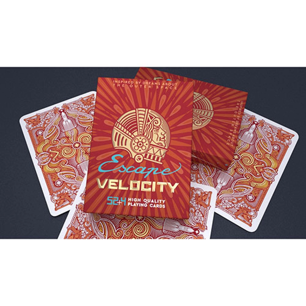 Spielkarten Escape Velocity (Red) Playing Cards