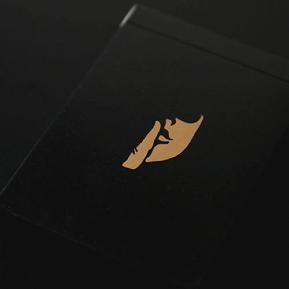 Spielkarten S.O.M. (Secrets of Magic) Black/Gold Playing Cards