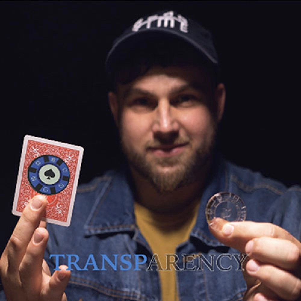 Transparency Blue (Gimmicks and Online Instructions) by Alexis Touchard