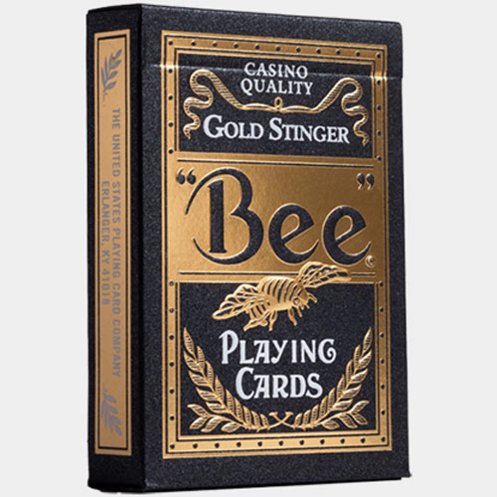 Spielkarten Bee Gold Stinger Playing Cards by US Playing Card