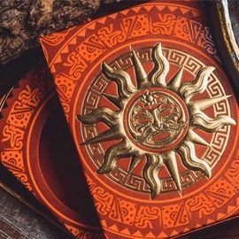 Spielkarten Gilded Maya Sun Playing Cards