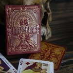 Spielkarten Shakespeare (Burgundy) Playing Cards
