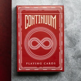 Spielkarten Continuum Playing Cards (Burgundy)