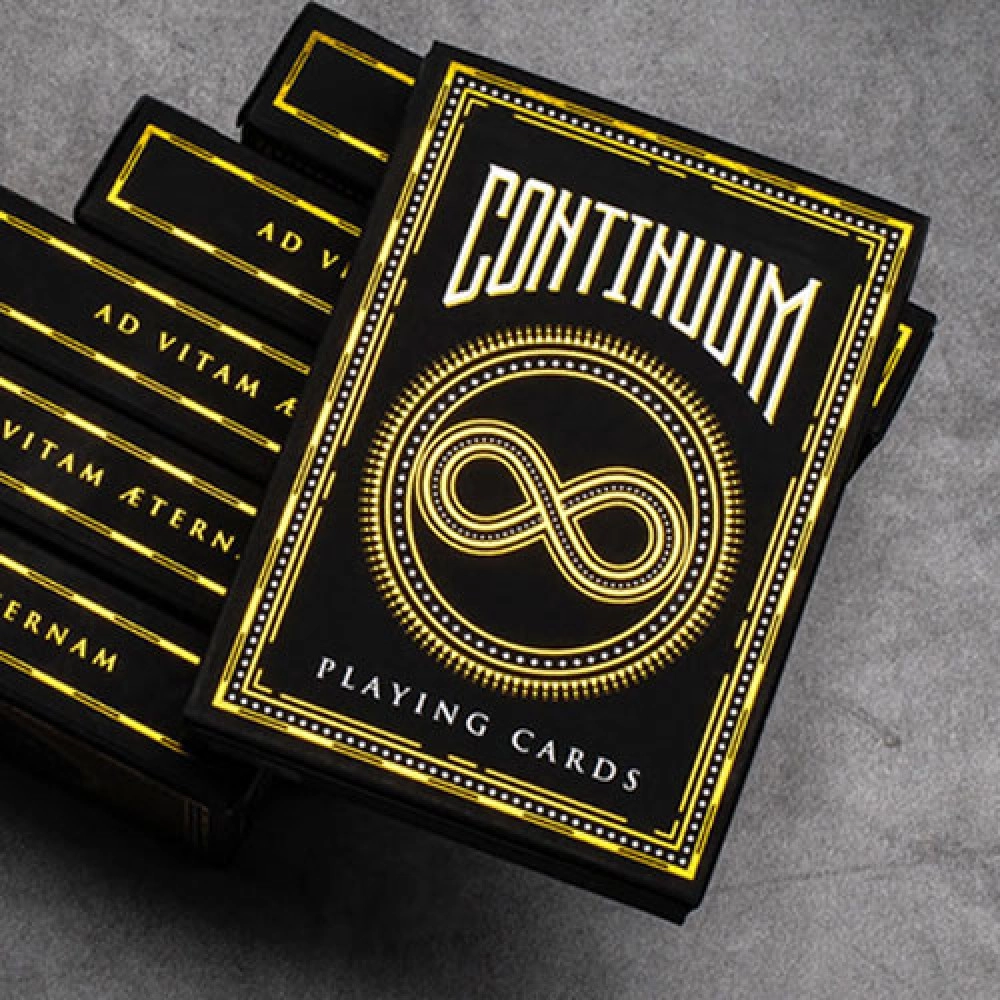 Spielkarten Continuum Playing Cards (Black)