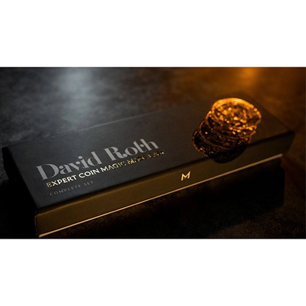 David Roth Expert Coin Magic Made Easy Complete Set by Murphy's Magic Supplies