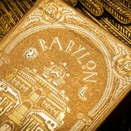 Spielkarten Babylon Golden Wonders Foiled Edition Playing Cards by Riffle Shuffle