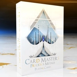 Spielkarten Card Masters Precious Metal (White) Playing Cards by Handlordz