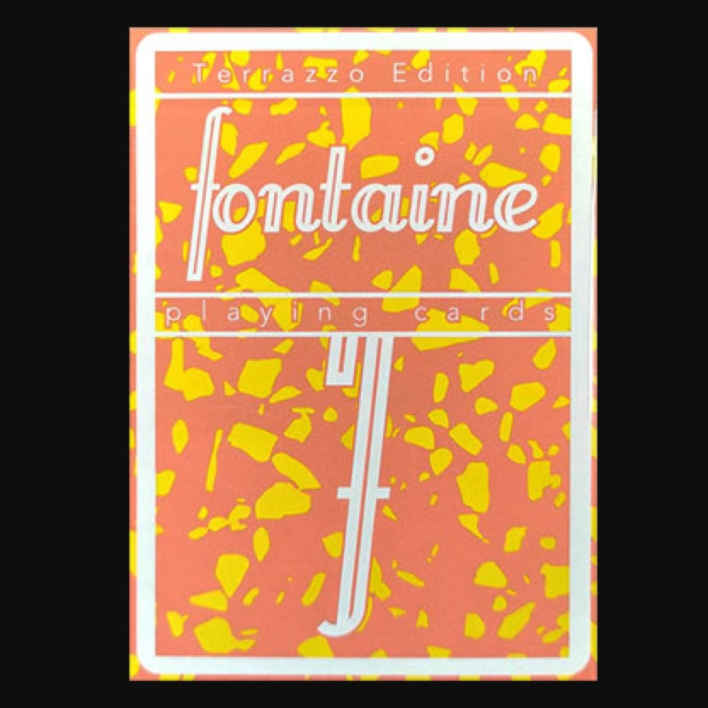 Spielkarten Fontaine Fantasies: Terazzo Playing Cards