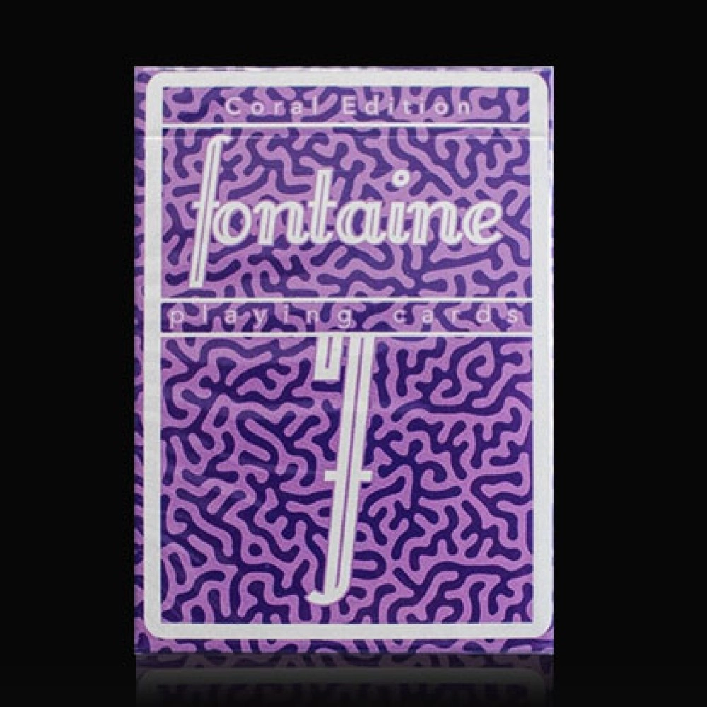 Spielkarten Fontaine Fantasies: Coral Playing Cards