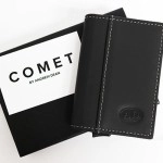 Comet Black Leather Silver Shell (Gimmicks and Online Instruction) by Andrew Dean