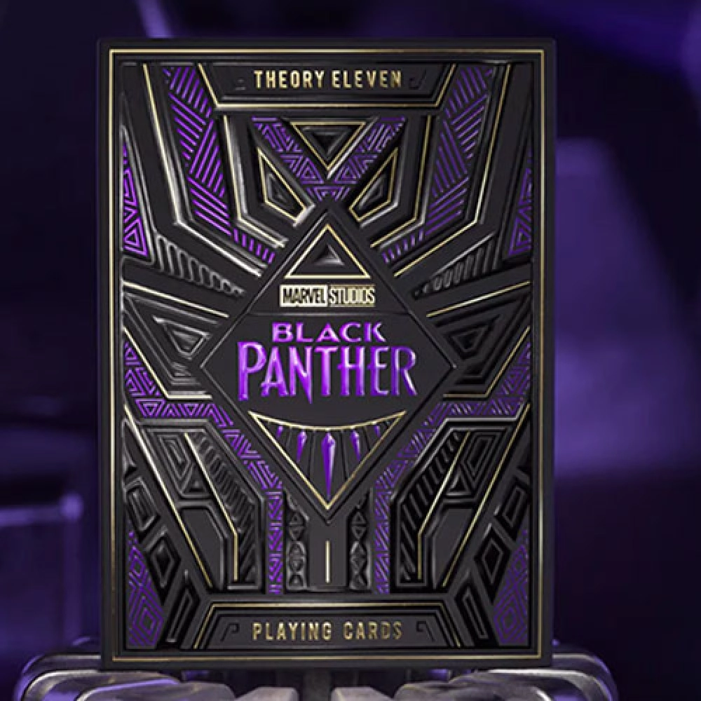 Spielkarten Black Panther Playing Cards by Theory11