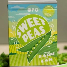 Spielkarten Sweet Peas Playing Cards by OPC