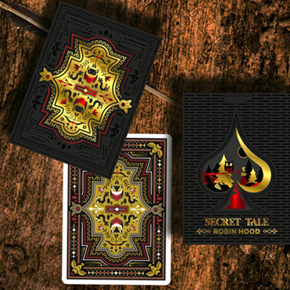 Spielkarten Secret Tale of Robin Hood: Black Owl Playing Cards