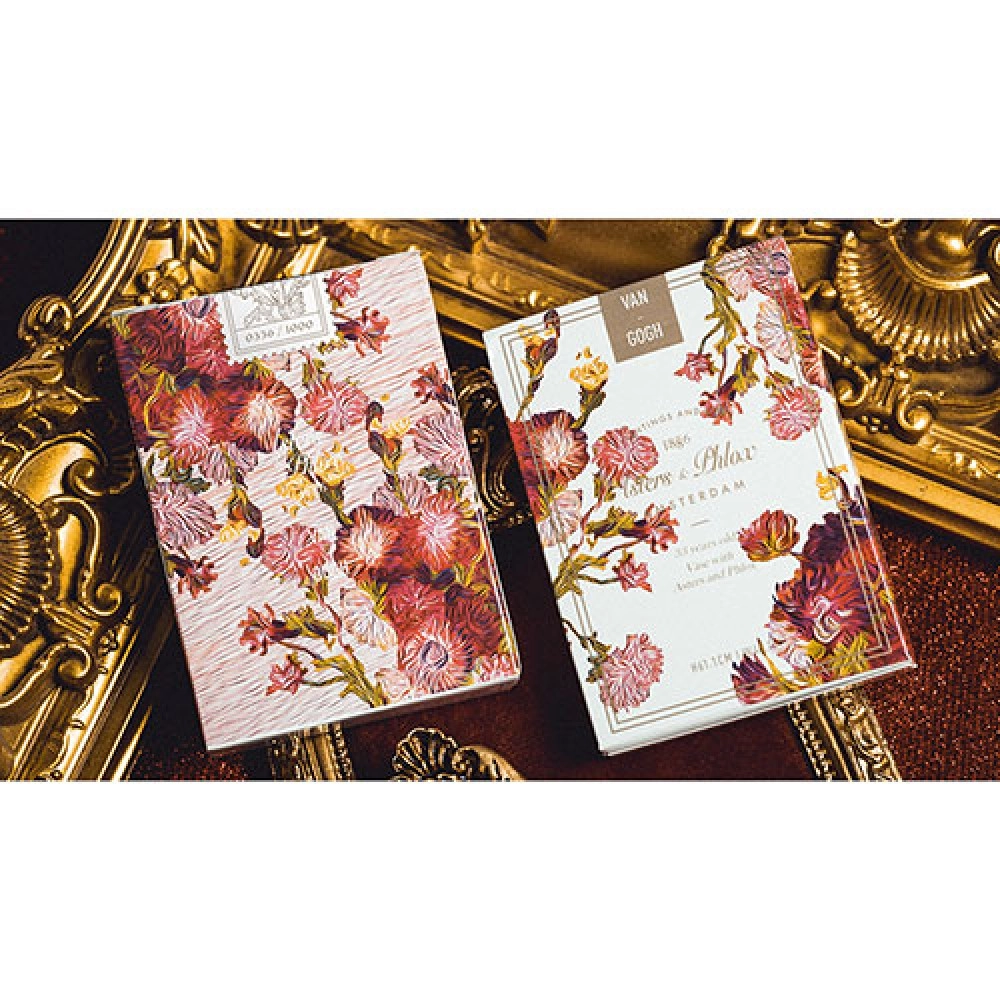 Spielkarten Van Gogh Asters & Phlox (Numbered- Seal)  Playing Cards