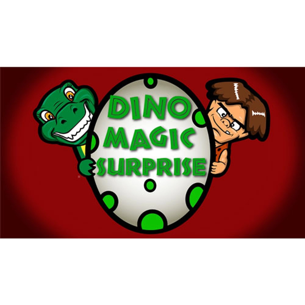 DINO MAGIC SURPRISE (Gimmick and Online Instructions) by Luis Zavaleta & Nox