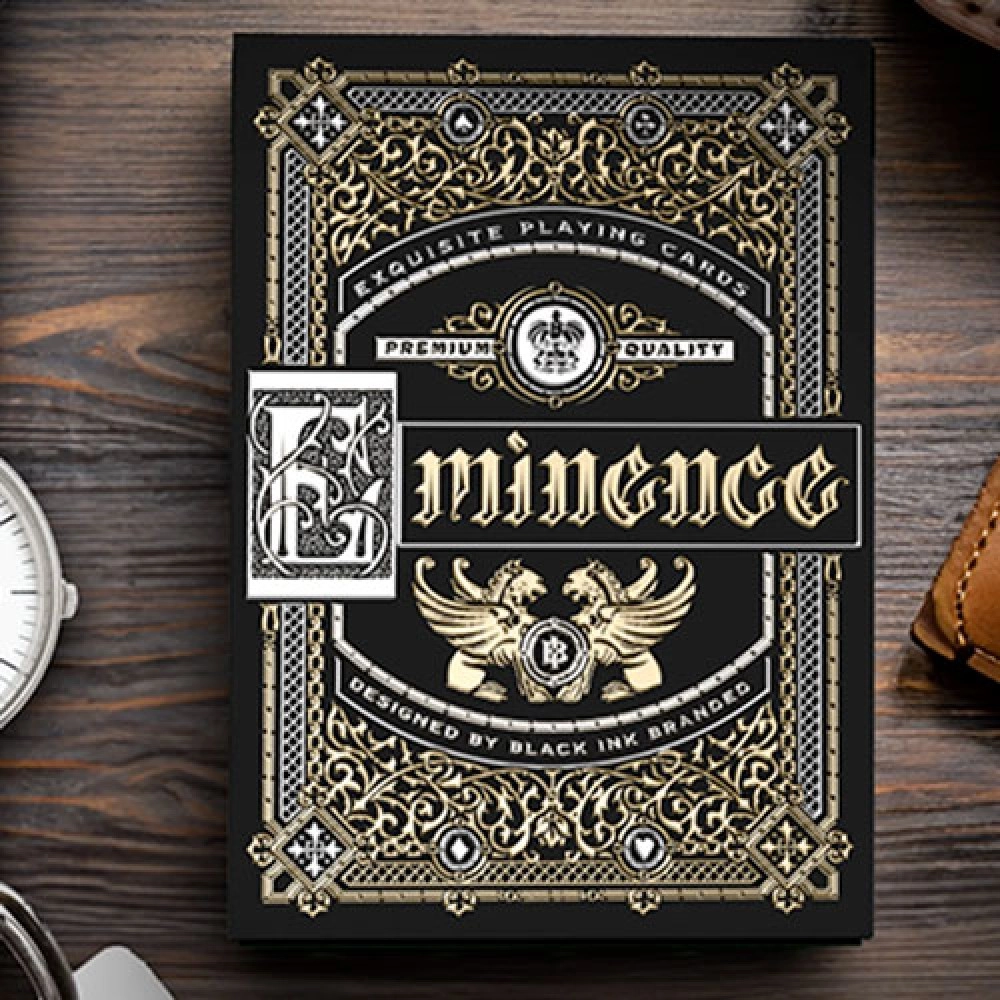 Spielkarten Eminence Obsidian Edition Playing Cards
