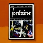 Spielkarten Fontaine: Guess Stickers Playing Cards