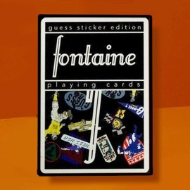 Spielkarten Fontaine: Guess Stickers Playing Cards