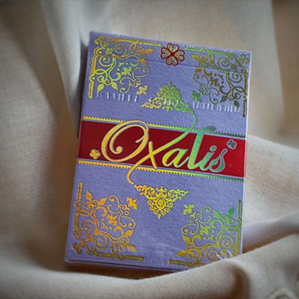 Spielkarten Oxalis V3 Purple Holographic Special Edition Playing Cards