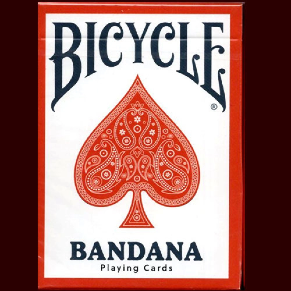 Spielkarten Bicycle Bandana (Red) Playing Cards