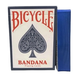 Spielkarten Gilded Bicycle Bandana (Blue) Playing Cards