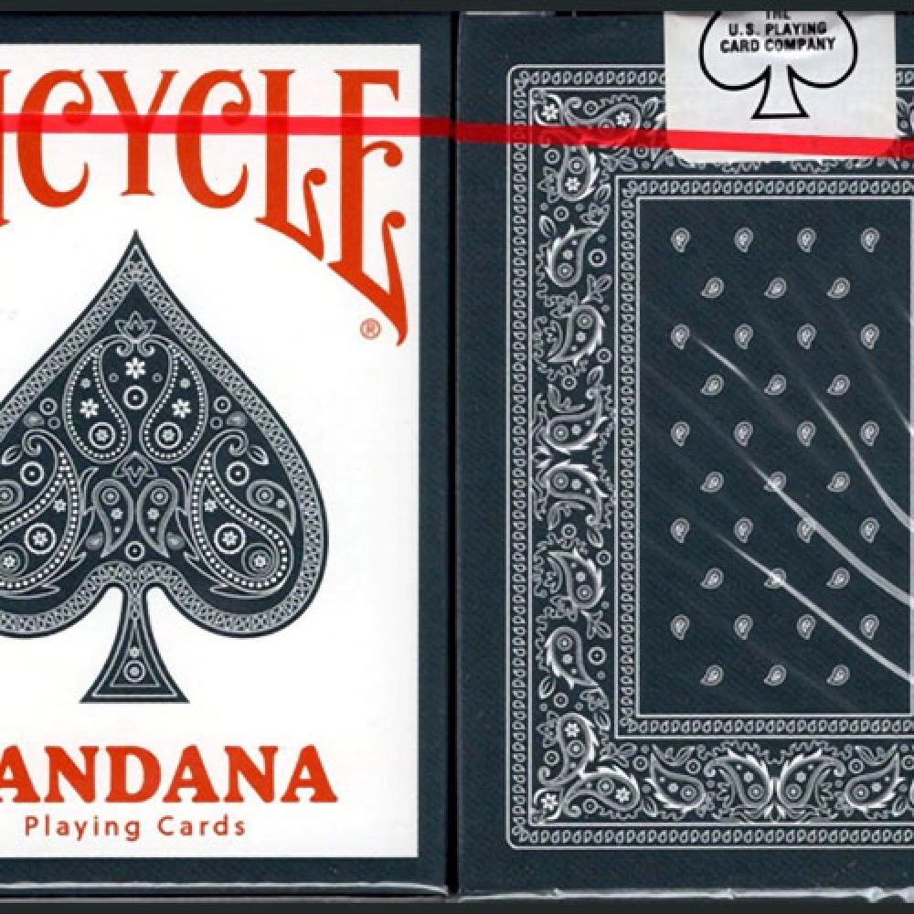 Spielkarten Bicycle Bandana Stripper (Blue) Playing Cards