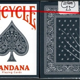 Spielkarten Bicycle Bandana Stripper (Blue) Playing Cards