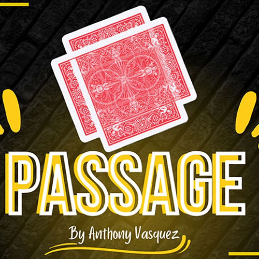 Passage RED (Gimmicks and Online Instructions) by Anthony Vasquez