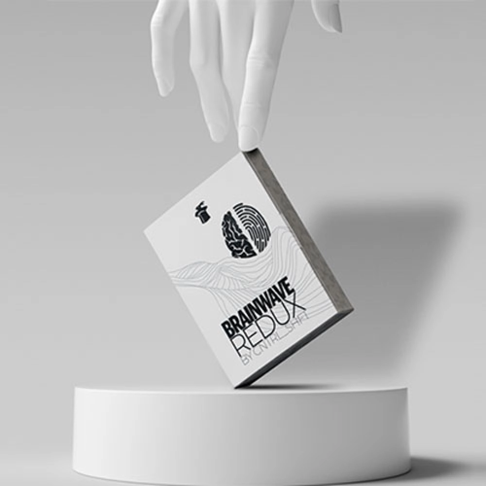 Brainwave Redux Blue (Gimmicks and Online Instructions) by cntrl_shft