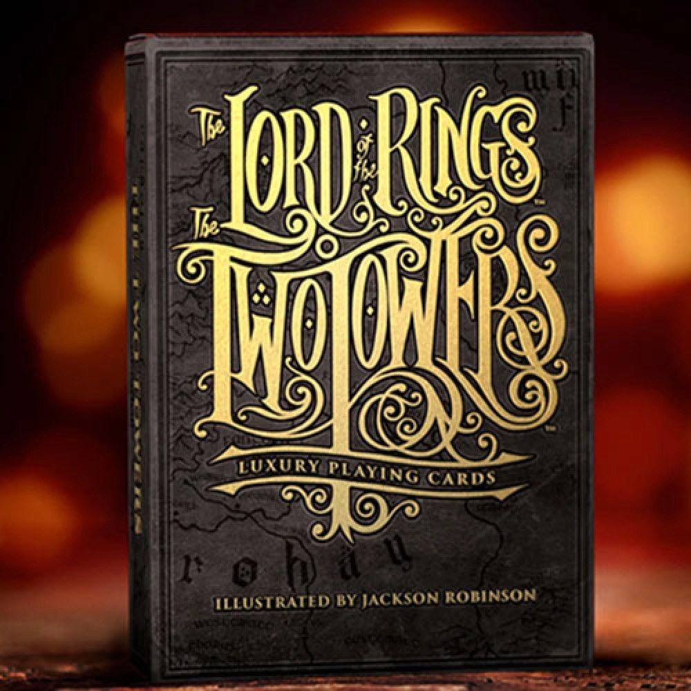 Spielkarten The Lord of the Rings - Two Towers Playing Cards (Gilded Edition) by Kings Wild