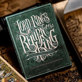 The Lord of the Rings - Return of the King Playing Cards by Kings Wild Project (Green)