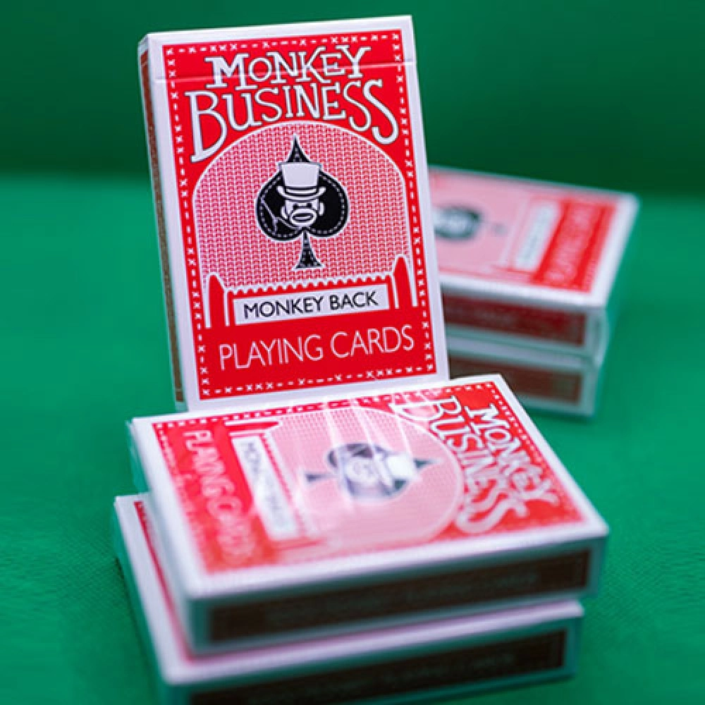 Spielkarten Monkey Business Playing Cards (Sock Monkey)