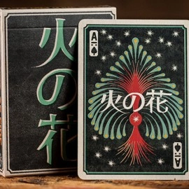 Spielkarten Flower of Fire Playing Cards by Kings Wild Project