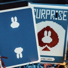 Spielkarten Surprise Deck V5 (Blue) Playing cards by Bacon Playing Card Company