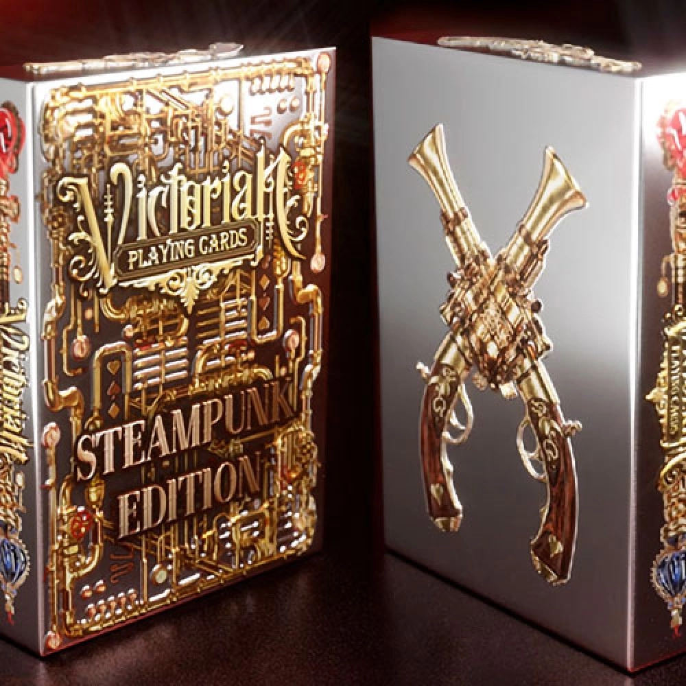 Spielkarten Victorian Steampunk (Silver) Playing Cards