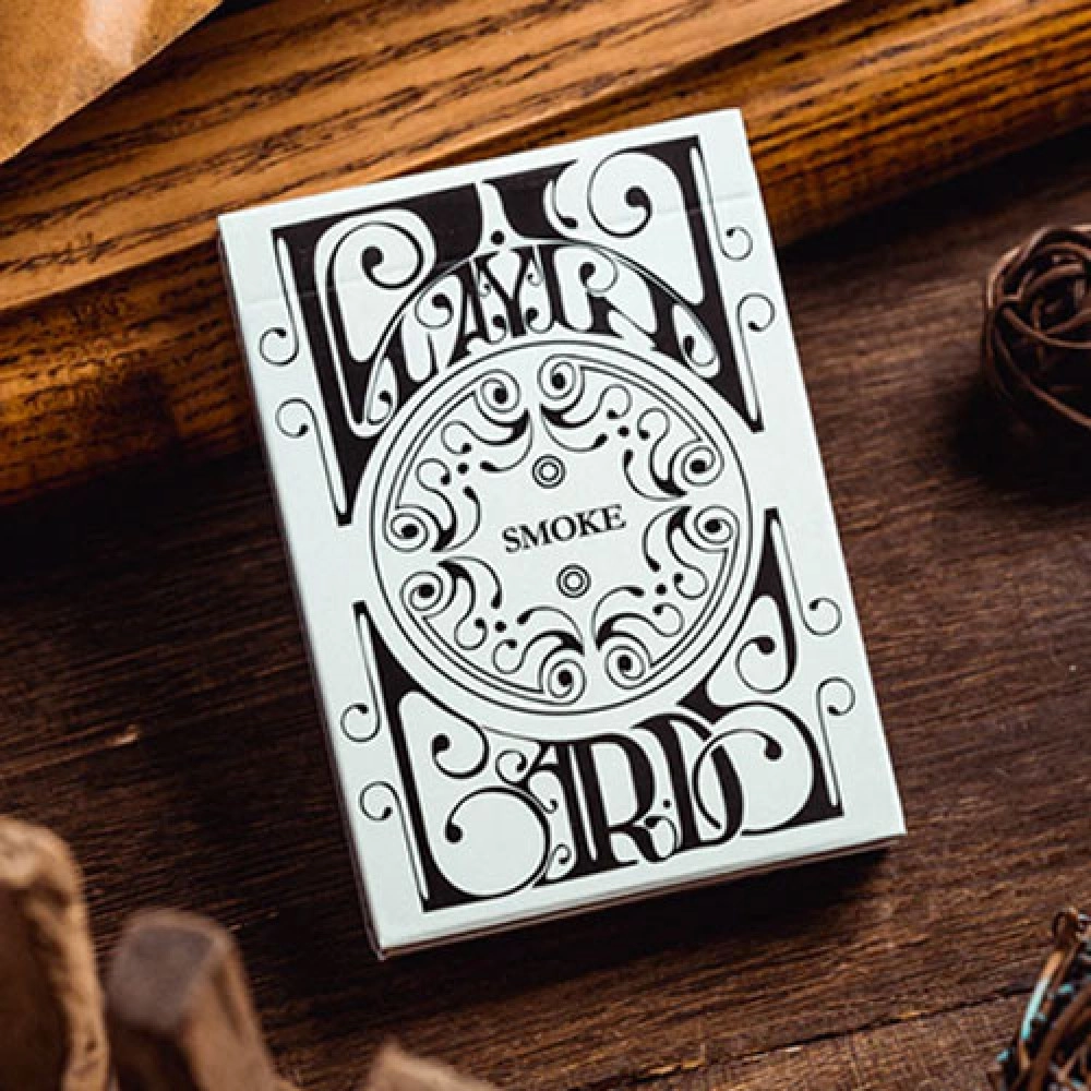 Spielkarten Smoke & Mirror (Smoke-White) Standard Limited Edition Playing Cards by Dan & Dave