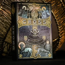 Spielkarten The Cross (Golden Grace Foiled Edition) Playing Cards by Peter Voth x Riffle Shuffle