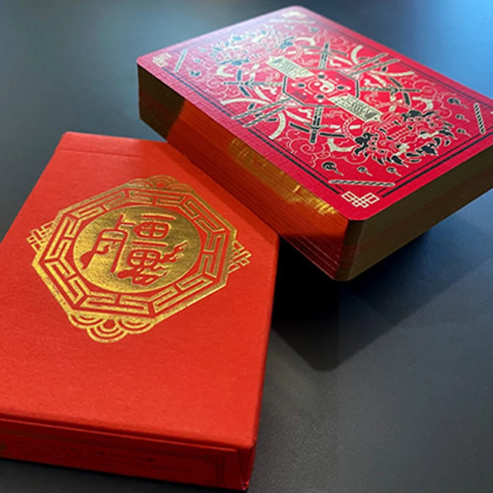 Spielkarten Geung Si The Torpor (Red) Playing Cards