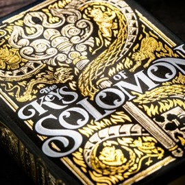 Spielkarten The Keys of Solomon: Golden Grimoire Playing Cards by Riffle Shuffle