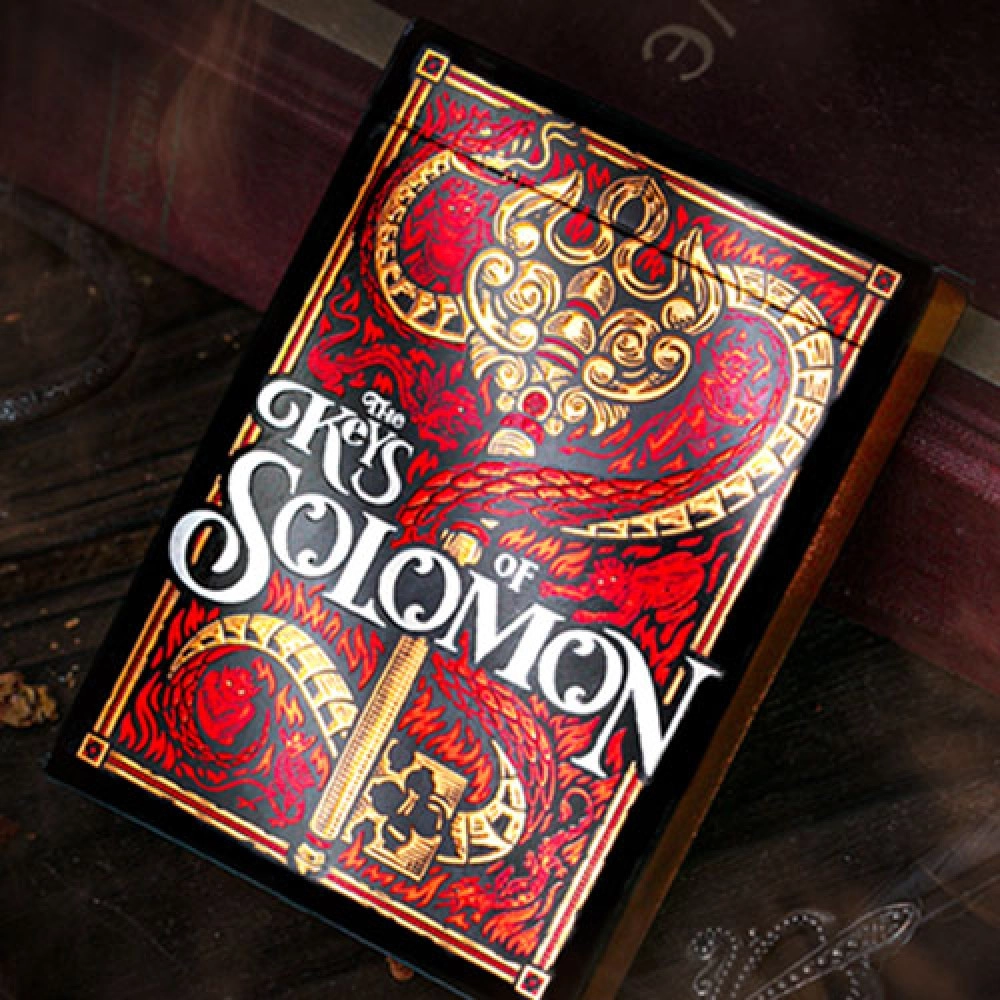 Spielkarten The Keys of Solomon: Blood Pact Playing Cards by Riffle Shuffle